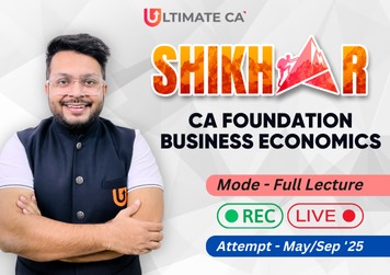 CA Foundation New Syllabus Business Economics Full Lectures