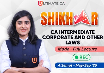 CA Inter New Syllabus Corporate and Other Laws by CA Deepika Rathi