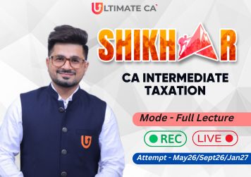 CA Inter New Syllabus Taxation by CA Vivek Gaba