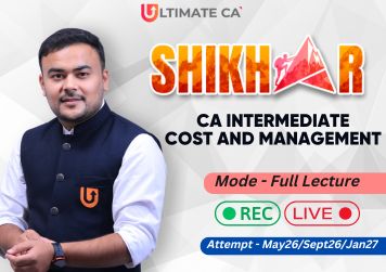 CA Inter New Syllabus Cost and Management Accounting by CA Pranav Popat