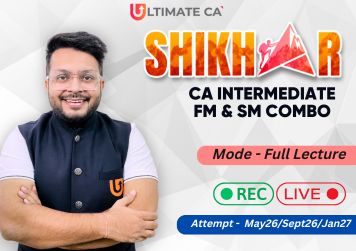 FM & SM Combo | CA Inter Regular Batch | CA Mohnish Vora