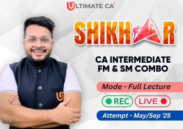 FM & SM Combo | CA Inter Regular Batch | CA Mohnish Vora