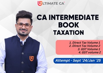 CA Intermediate New Syllabus Taxation (DT & GST) Books by CA Vivek Gaba
