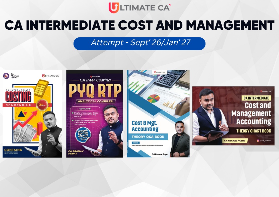 CA Intermediate New Syllabus COST & MANAGEMENT ACCOUNTING by CA Pranav Popat
