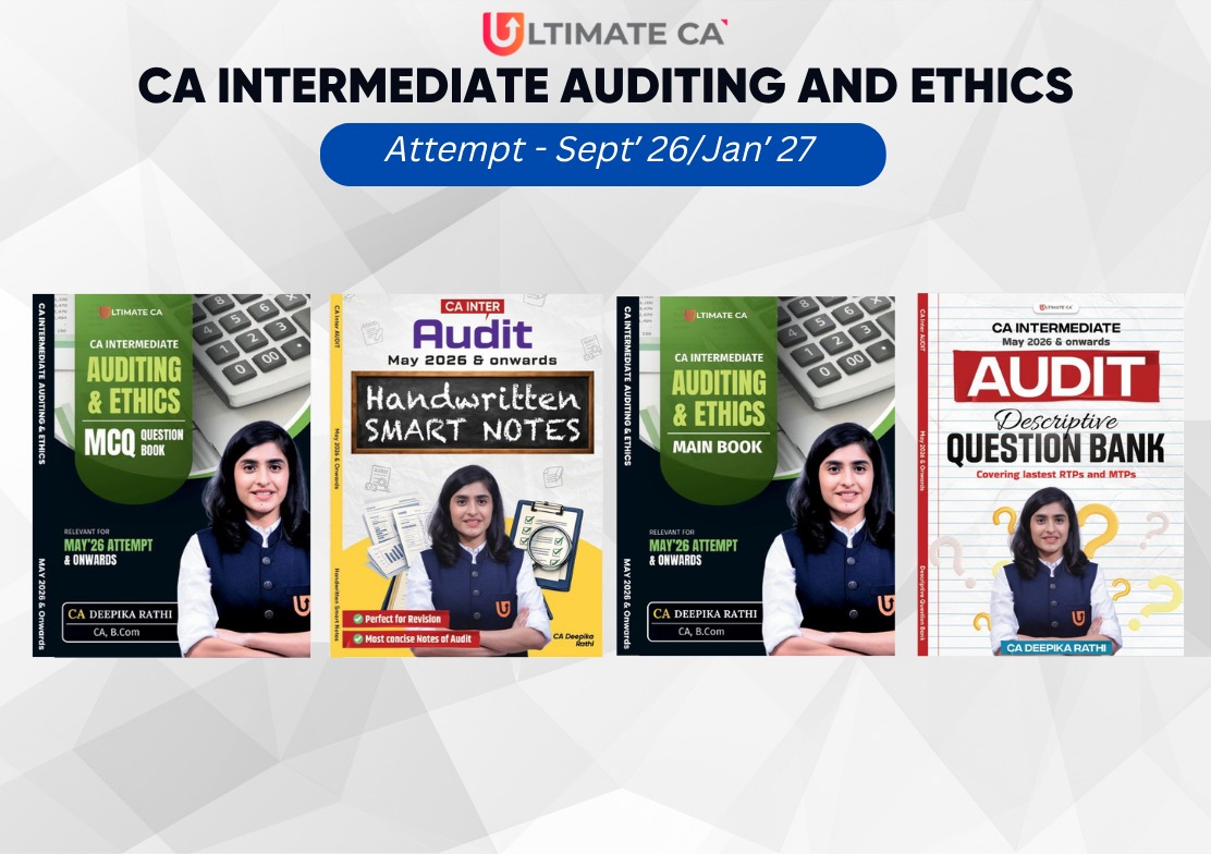 CA Intermediate New Syllabus Auditing and Ethics Book by CA Deepika Rathi
