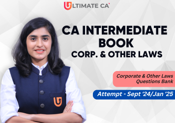 CA Intermediate New Syllabus Corporate & Other Laws MCQ QUESTION BANK Book by CA Deepika Rathi