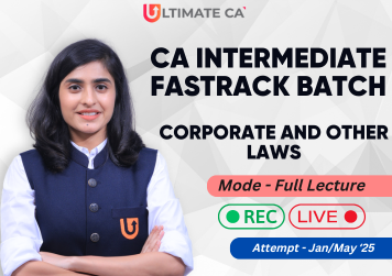 CA Intermediate New Syllabus FAST-TRACK Corporate and Other Laws by CA Deepika Rathi 