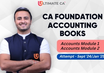 Combo 2 Books | Accounts Module 1 | Accounts Module 2 | Accounts | CA Foundation New Syllabus | CA Tejas Suchak