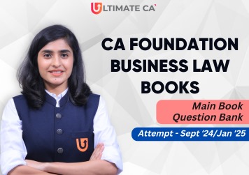 Combo 2 Books | Main Book| Question Bank | Business Laws| CA Foundation New Syllabus | CA Deepika Rathi 