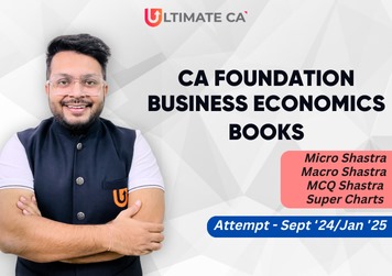 COMBO 4 Books | Micro, Macro, MCQ Shastra & Super Charts | Economics | CA Foundation New Syllabus | MVSIR