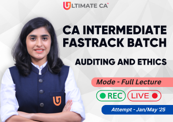 CA Intermediate New Syllabus FAST-TRACK Audit  by CA Deepika Rathi 