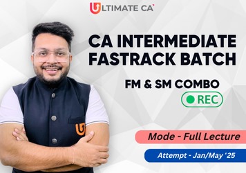 FM & SM Combo | CA Inter Fastrack | CA Mohnish Vora