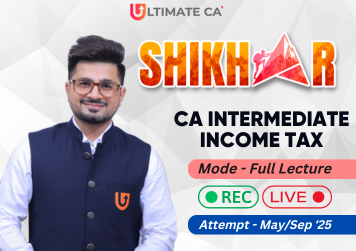 CA INTER NEW SYLLABUS  INCOME TAX 