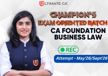 CA Foundation Law By CA Deepika Rathi Exam Oriented