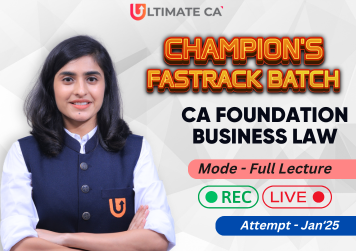 CA Foundation Law By CA Deepika Rathi Fastrack Batch