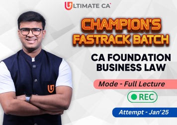 CA Foundation Law By CA Indresh Gandhi Fastrack Batch