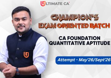 CA Foundation Quantitative Aptitude By CA Pranav Popat Exam Oriented