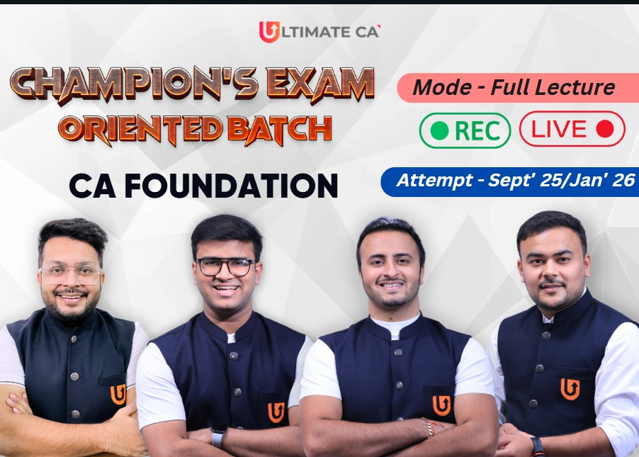 CA Foundation All Subject Combo Exam Oriented (Law by Indresh Gandhi)