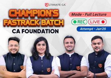 CA Foundation All Subject Combo Fastrack Batch (Law by CA Deepika Rathi)