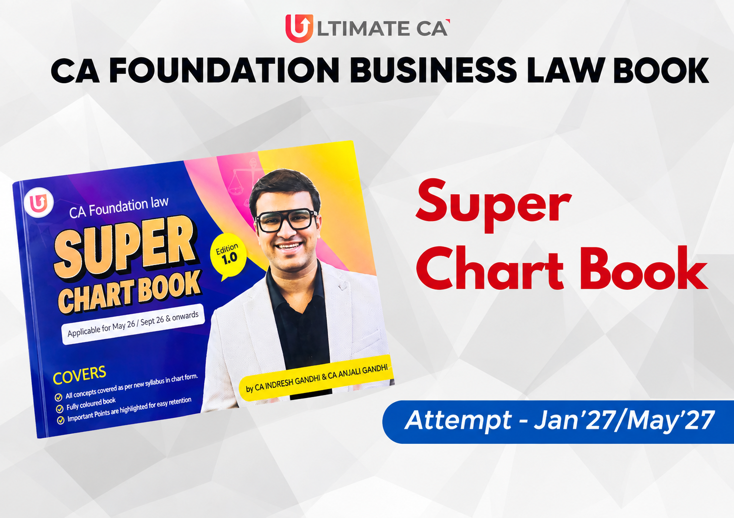 Super Chart Book | Business Law | CA Foundation New Syllabus | IG sir	