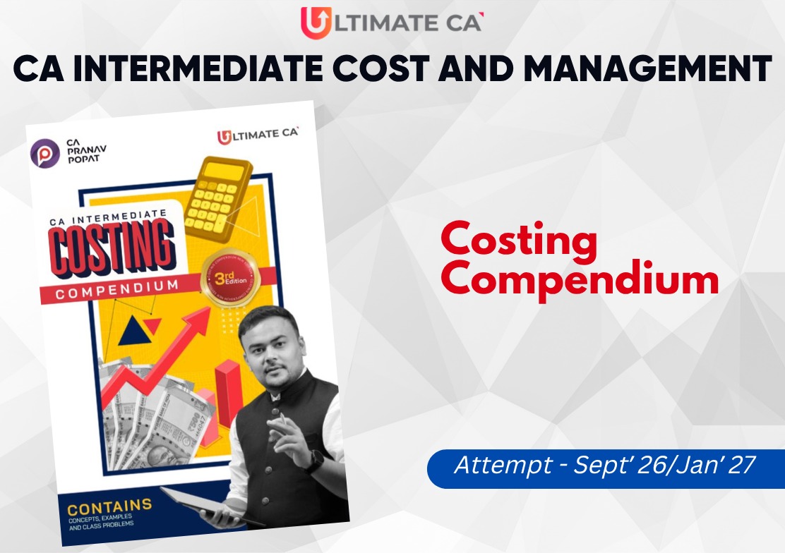 Costing Compendium Book of Costing & Management Accounting
