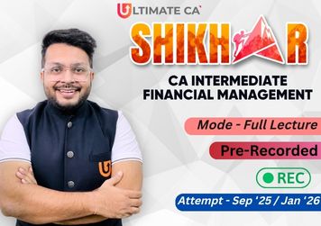 FM Only | CA Inter Regular Batch | CA Mohnish Vora