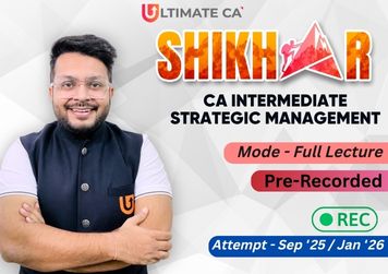 SM Only | CA Inter Regular Batch | CA Mohnish Vora