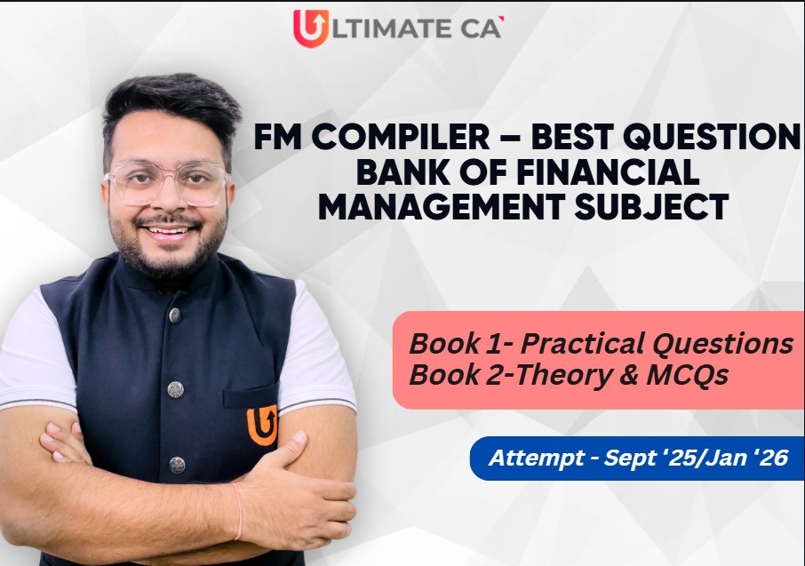 FM Compiler Combo| Theory, MCQ, Practical Questions Book| CA Inter