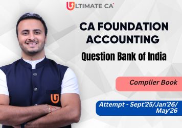CA Foundation Accounting-Question Bank of India CompilerBook