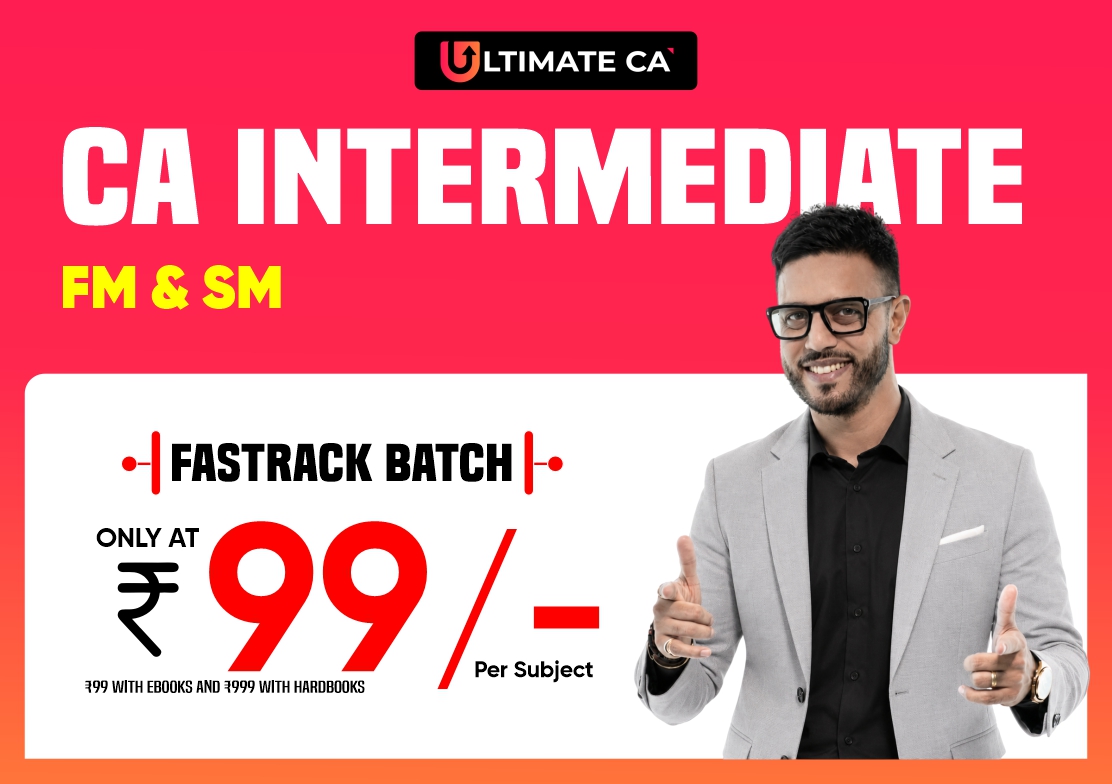 CA Inter FM SM Fastrack Batch Sept 26 By CA Swapnil Patni